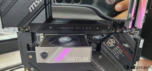 MSI Spatium M570 PRO Gen5 FROZR+