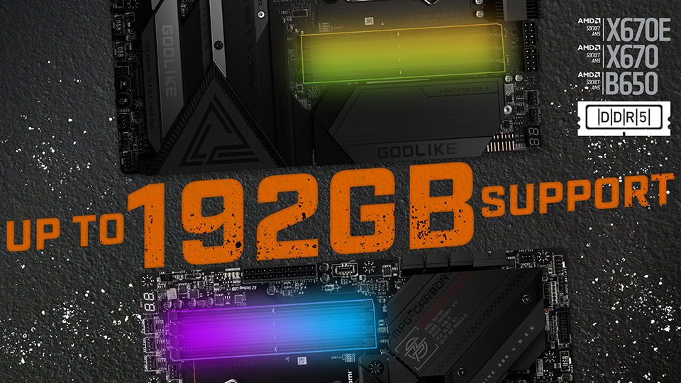 بایوس جدید مادربردهای MSI با عملکرد ایمن 7000X3D و پشتیبانی از 192 گیگابایت ظرفیت رم