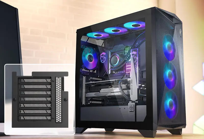 کیس‌های گیمینگ سری MPG GUNGNIR 300R AIRFLOW از برند MSI