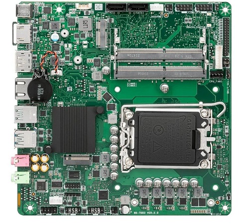 مادربرد بسیار کوچک MSI H610 Mini-ITX
