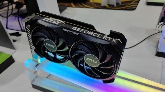 اولین کارت RTX 4060 توسط MSI نمایش داده شد