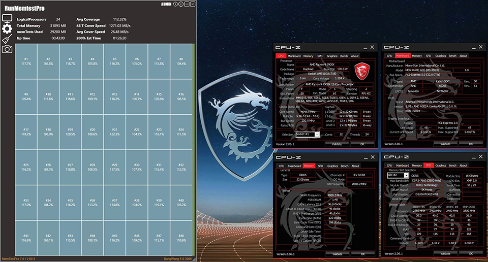 تست مادربرد PRO B650-P WIFI