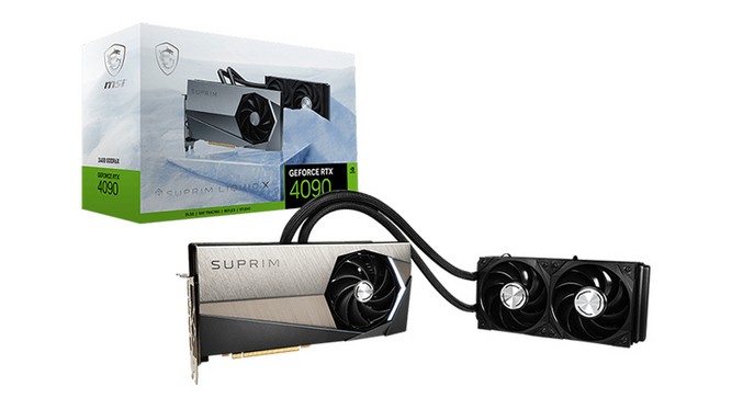 کارت گرافیک RTX 4090 SUPRIM LIQUID X 24G