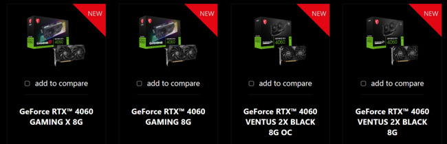  کارت گرافیک سفارشی msi