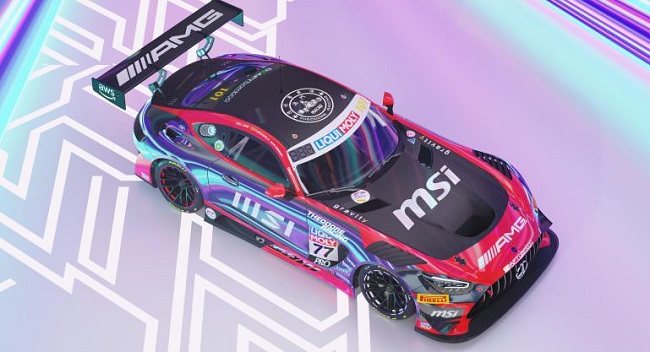همکاری MSI با مرسدس بنز و تیم Craft-Bamboo Racing