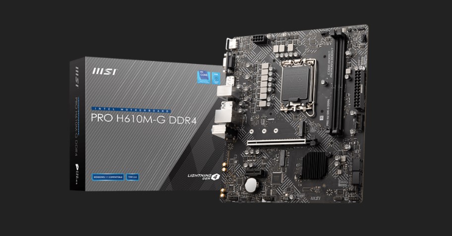 مادربرد MSI PRO H610M-G DDR4