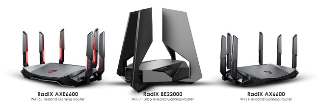 روترهای مخصوص بازی سری MSI RadiX