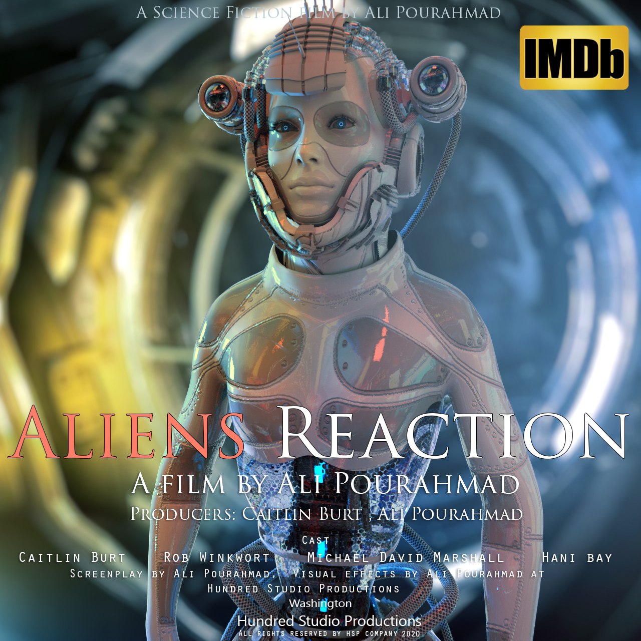 Ali Pourahmad - Sci fi film directors - Caitlin Burt -Sci fi movies -Hollywood vfx - Iran vfx- best sci fi movie - new sci fi films - science fiction movie directors